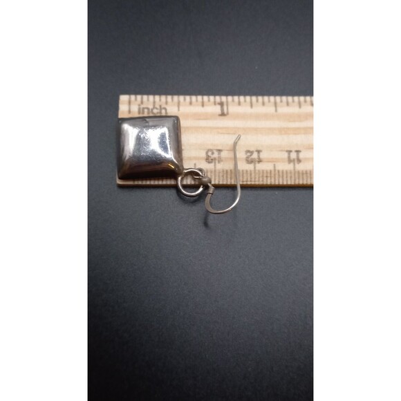 LOIS HILL Sterling Silver 925 earrings drop/dangle squares pierced - Picture 6 of 7